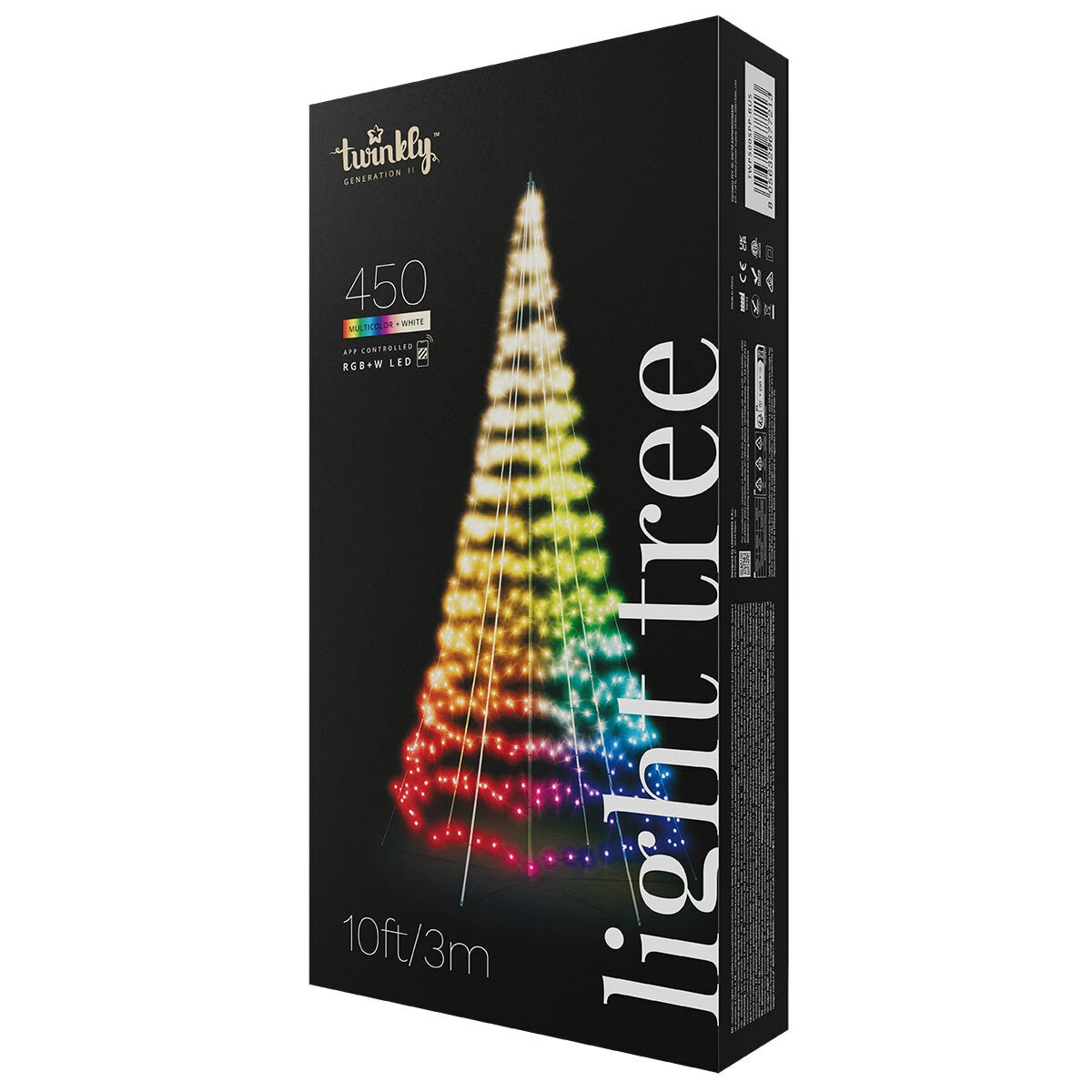 Twinkly Light tree with 450 RGB LED's