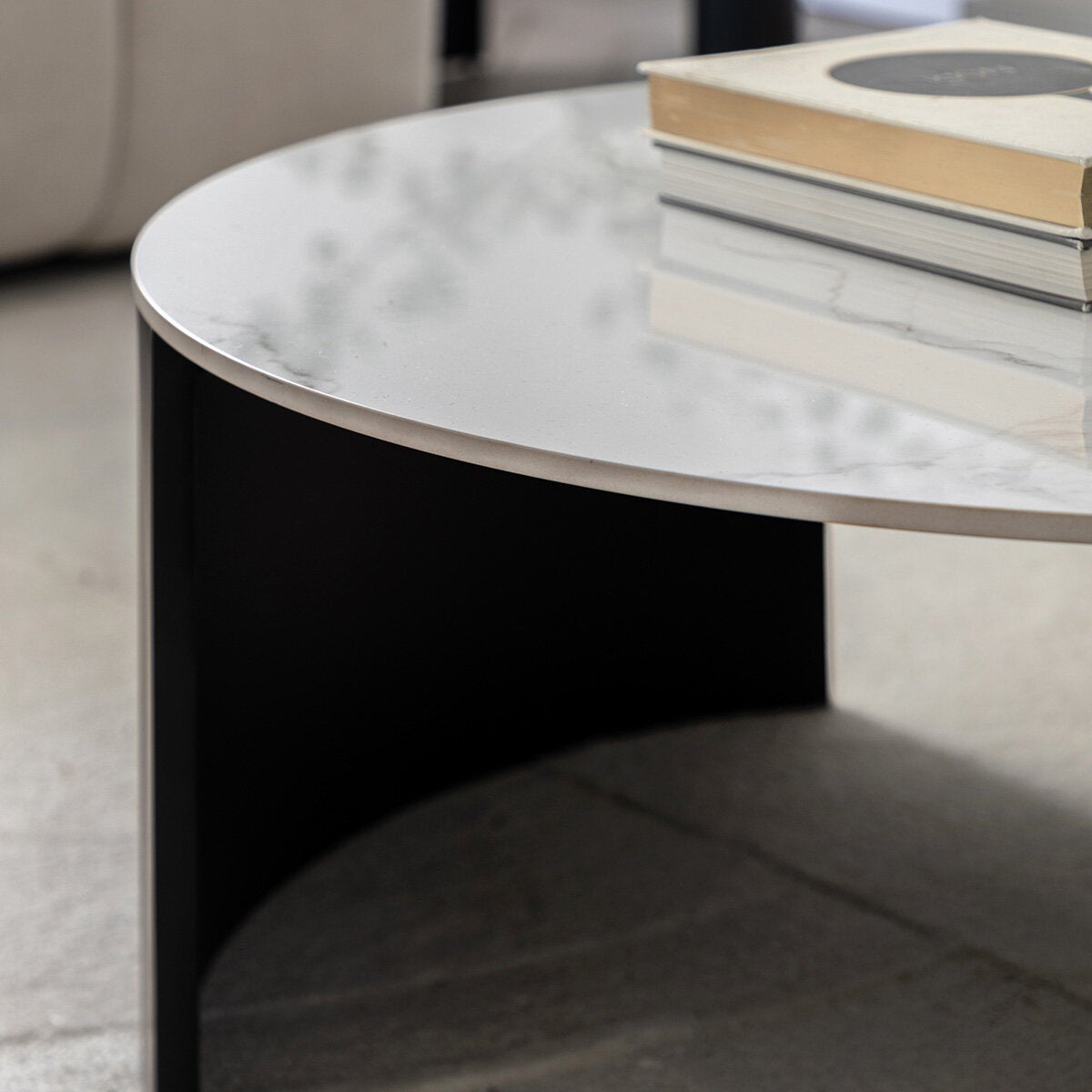 Gallery Marzio White Marble Coffee Table Gallery Marzio White Marble Coffee Table