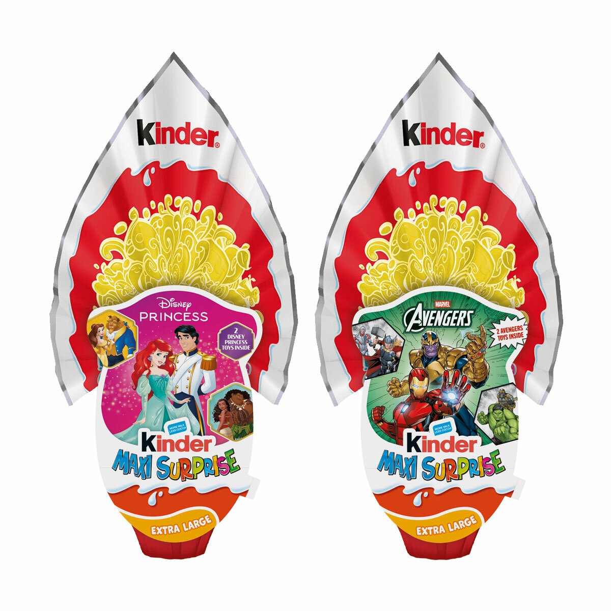 Kinder Maxi Surprise Easter Egg, 320g in 2 Varieties Kinder Maxi Surprise Easter Egg, 320g in 2 Varieties