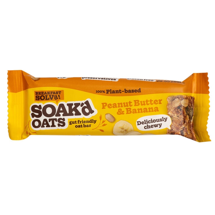 Soak'd Oats Peanut Butter & Banana, 42g Soak'd Oats Peanut Butter & Banana, 42g