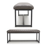 Archer Grey Dining Bench