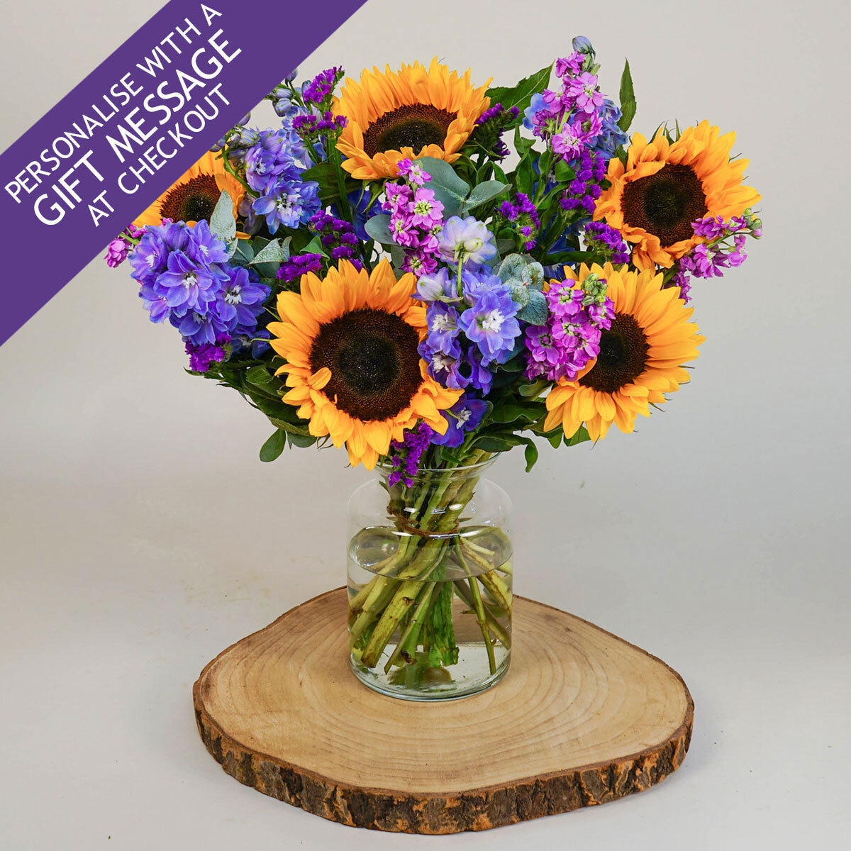 17 Stem Sunflower Dreams Flower Bouquet with Greetings Card