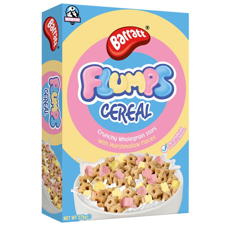 Barratt Flumps Cereal, 3 x 275g Barratt Flumps Cereal, 3 x 275g