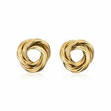 14ct Yellow Gold Love Knot Earrings 14ct Yellow Gold Love Knot Earrings