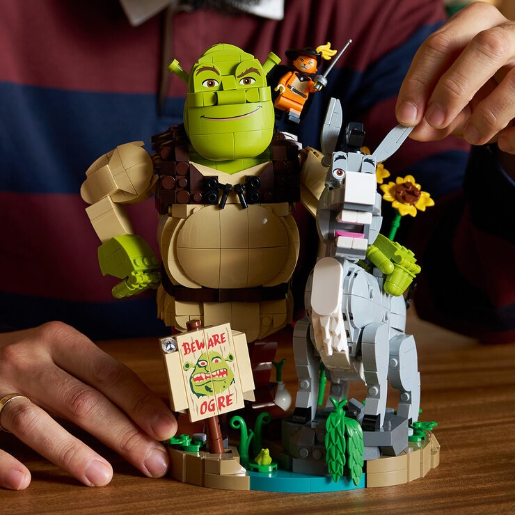 LEGO Shrek Shrek, Donkey & Puss in Boots - Model 72423 (18+ Years)