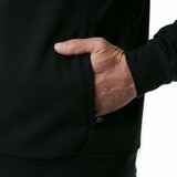 32 Degrees Men's Pique Full Zip Hoodie in Black