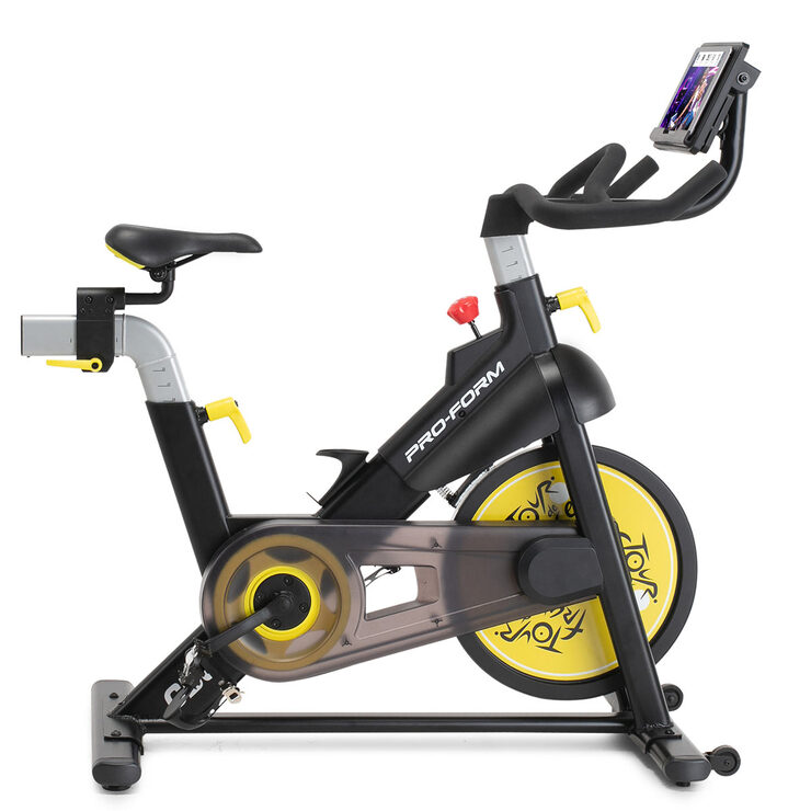 Installed ProForm Tour De France CBC Indoor Cycle with iFit Coach ...