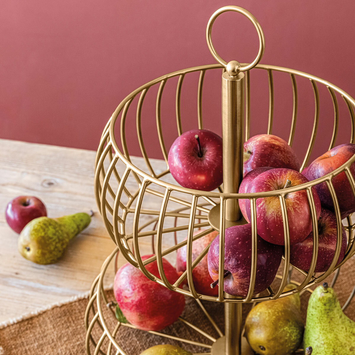 Over & Back 2-Tier Basket