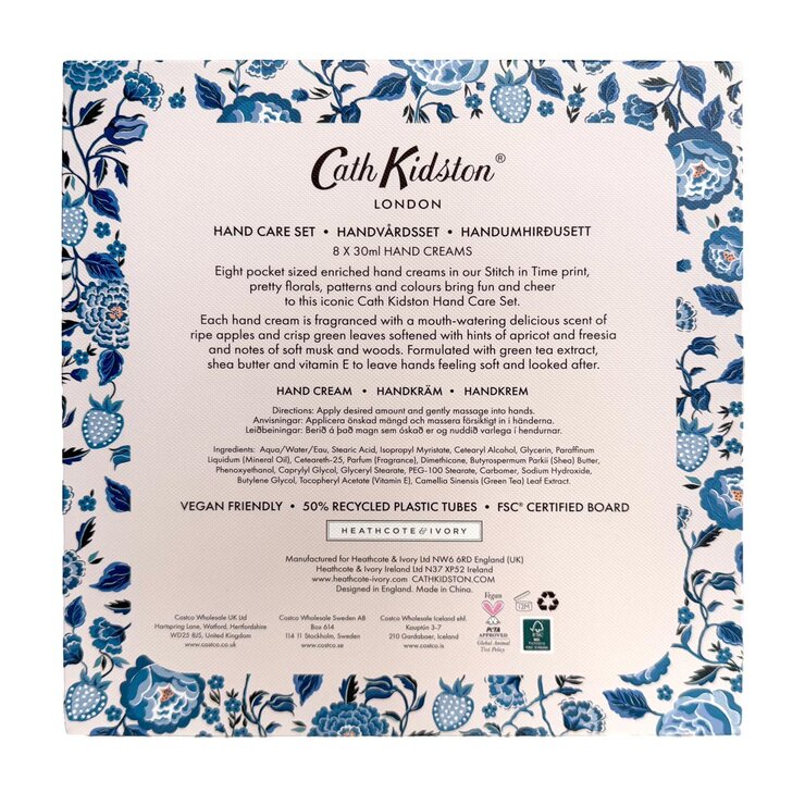 Cath Kidston Navy Carnation Hand cream set, 8 x 30ml