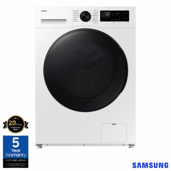Samsung Series 5 WD90DG5B15BEEU 9/6kg Washer Dryer, D Rated in White