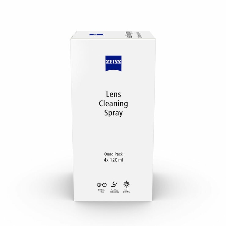 Zeiss Lens Cleaning Spray, 4 x 120ml