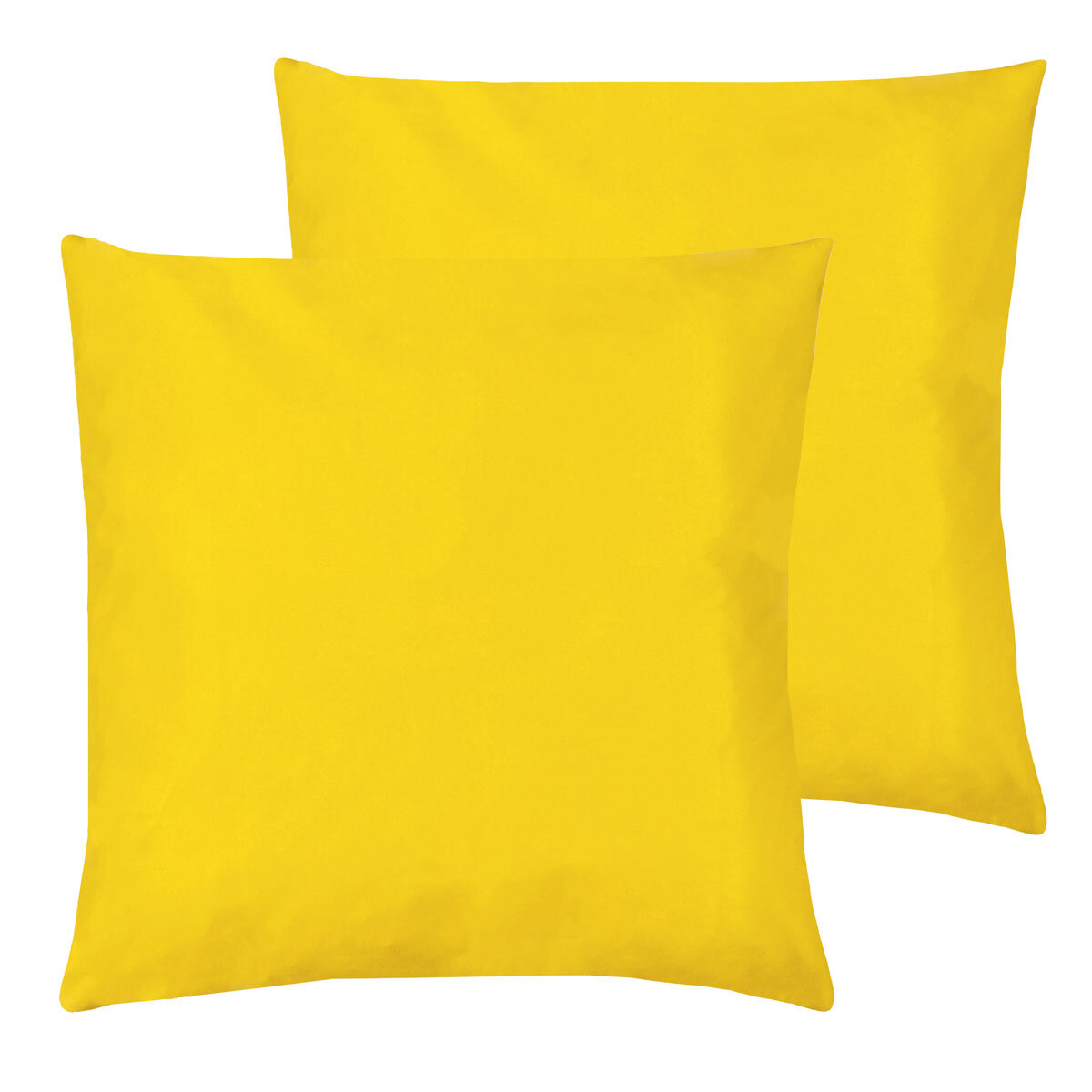 Furn Wrap Outdoor Cushion 2 Pack in Yellow, 43 x 43 cm