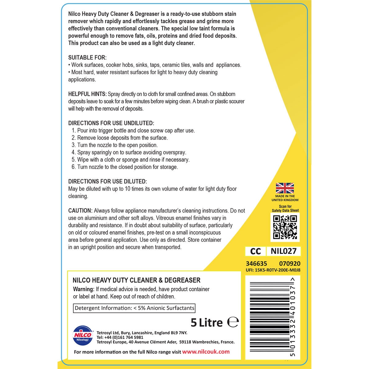 Product Label