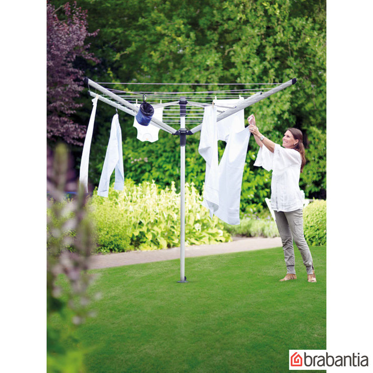 ROTARY DRYER PARASOL WASHING LINE COVER 200CM WITH ZIP & TIE METALTEX 