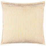 Yard Hayle Yellow Striped Indoor Outdoor Cushion, 50 x 50 cm