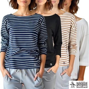 Penguin Women's Bretton 3/4 Top
