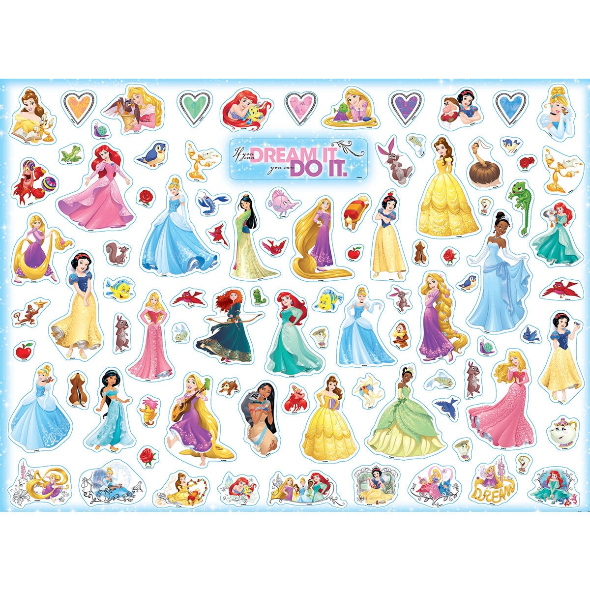 Disney Princess Giant Sticker Activity Pad (4+ Years)
