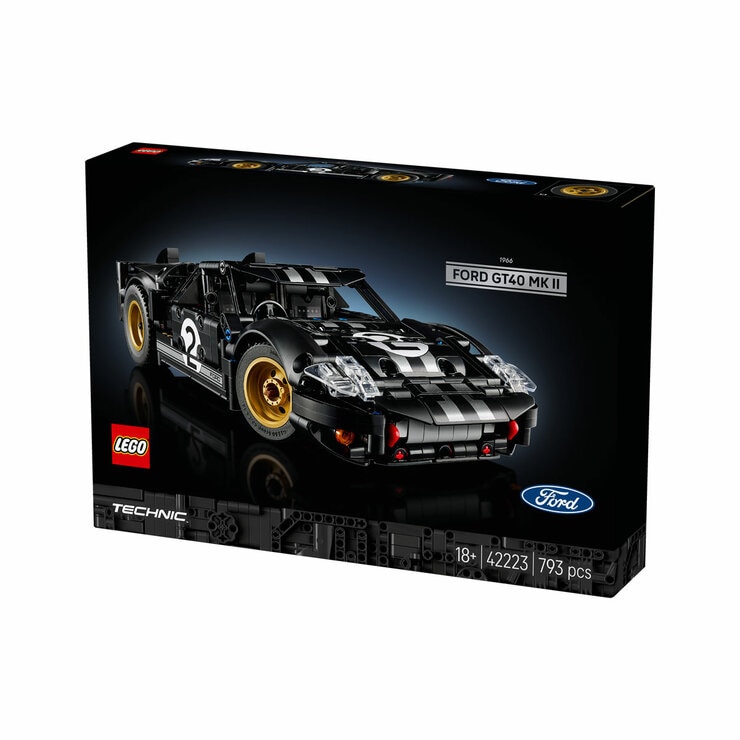 LEGO Technic 1966 Ford GT40 MKII Race Car - Model 42223 (18+ Years)