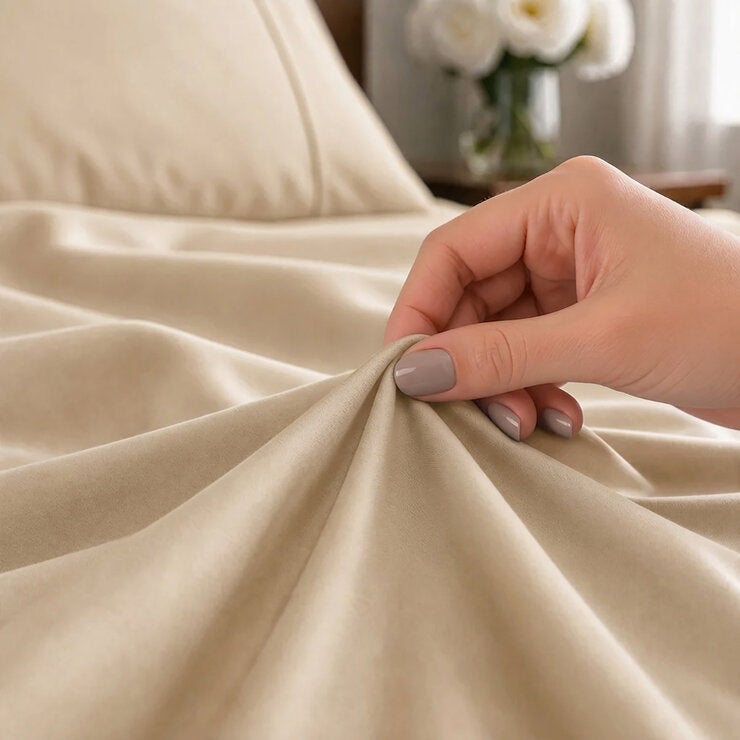 Champagne SilverLining Pillowcase