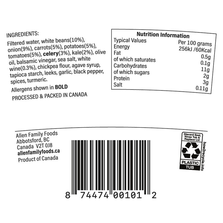 Nutritional Information Nutritional Information