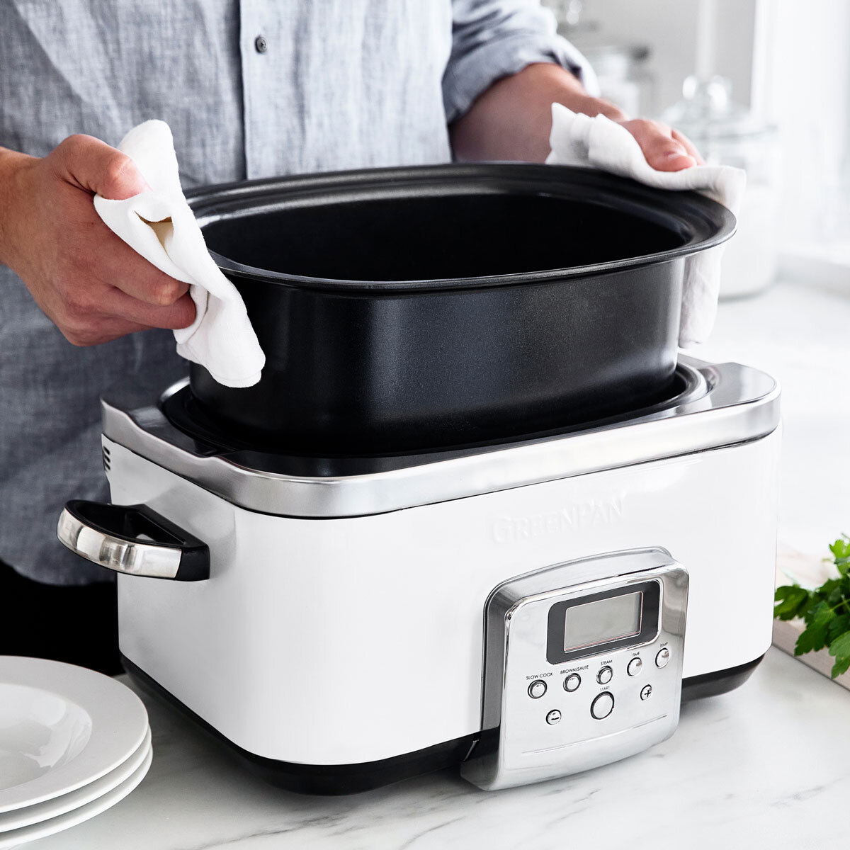 Lifestyle image of GreenPan Slow Cooker
