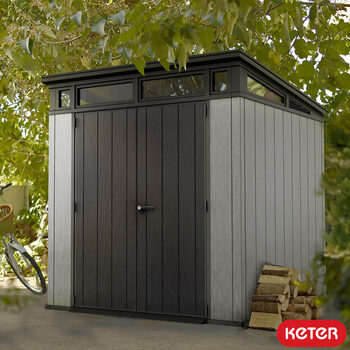 Keter Artisan 7ft x 7ft 2" (2.1 x 2.2m) Storage Shed