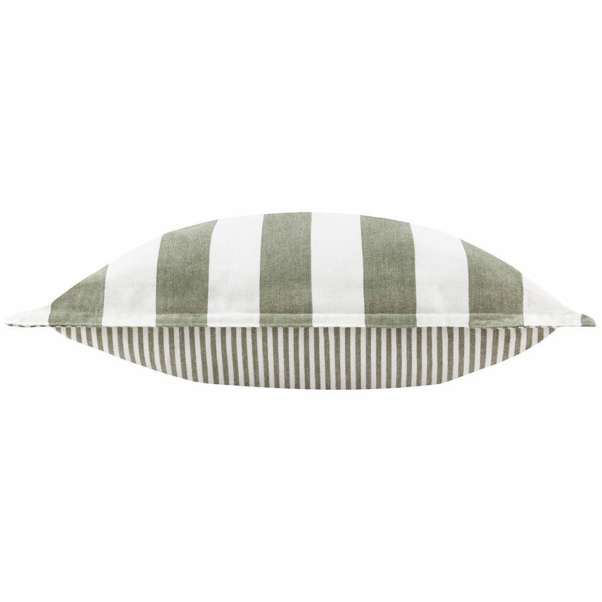 Yard Hayle Green Striped Indoor Outdoor Cushion, 50 x 50 cm