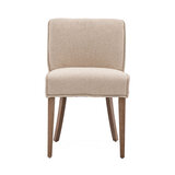Gallery Tarnby Taupe Fabric Dining Chair, 2 Pack