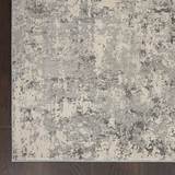 Rustic Textures Mottled Grey Rug, 160 x 221 cm