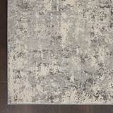 Rustic Textures Mottled Grey Rug in 3 Sizes