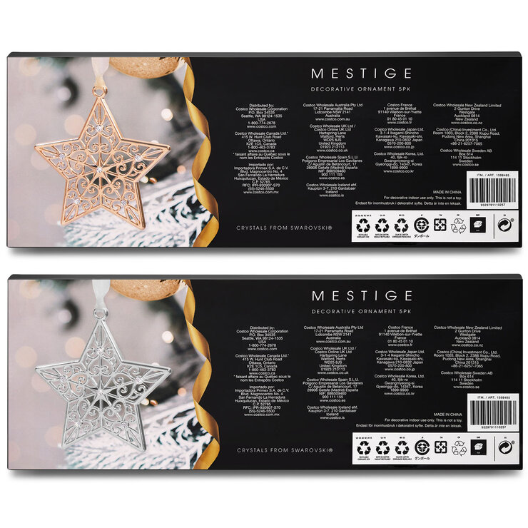 Buy 5pc Ornaments Combined Back of Box Image at Costco.co.uk