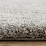 Atlas Shaggy Silver Rug, in 3 Sizes Atlas Shaggy Silver Rug, in 3 Sizes