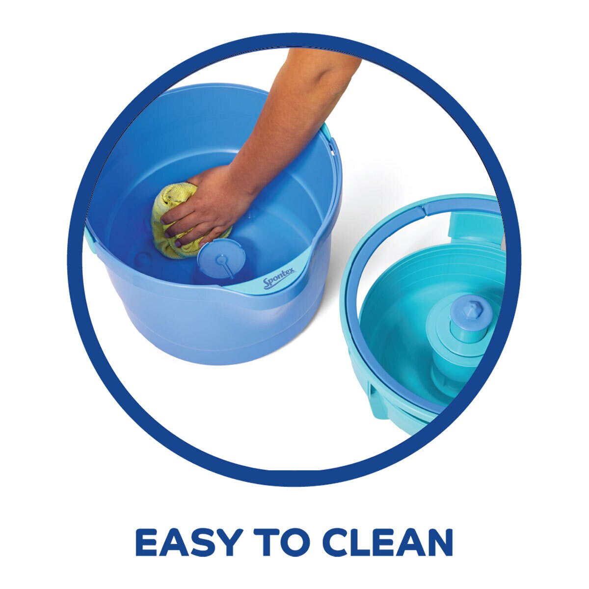 Spontex Aqua Revolution System Mop and Bucket System P27 Costco UK