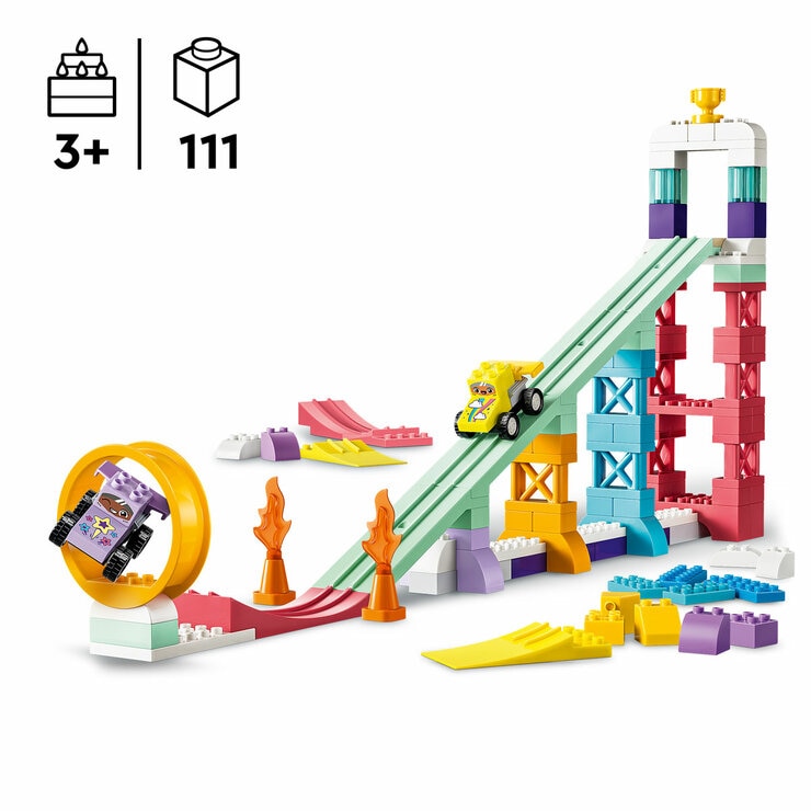 LEGO DUPLO 3 in 1 Creative Ramps with Vehicles - Model 10478 (3+ Years)