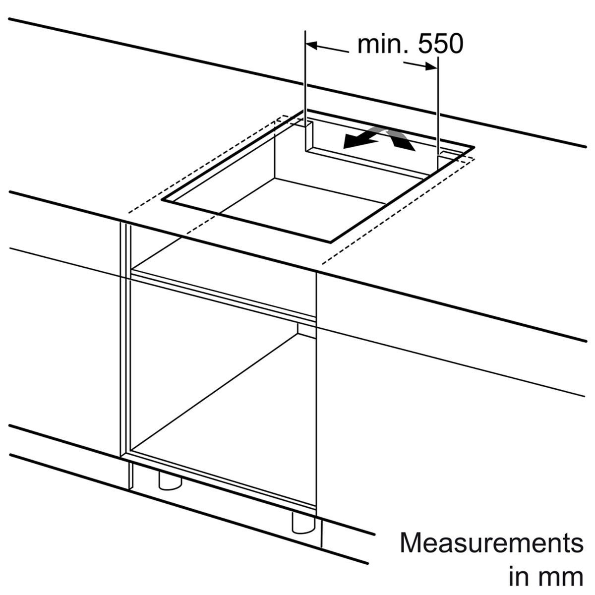 Plaque à Induction Bosch PIF612BB1E - 4 Foyers - Design Intégrable - Puissante Et Précise Pour Une Cuisson Moderne