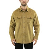 Jachs Men's Cord Shirt In Tan, Medium