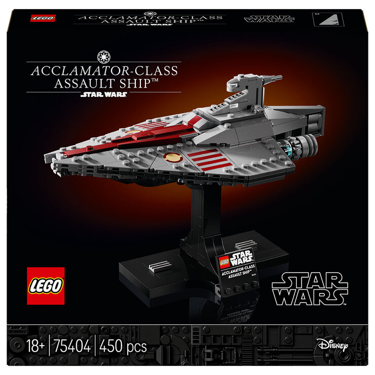 LEGO Star Wars Acclamator-Class Assault Ship - Model 75404 (18+ Years)