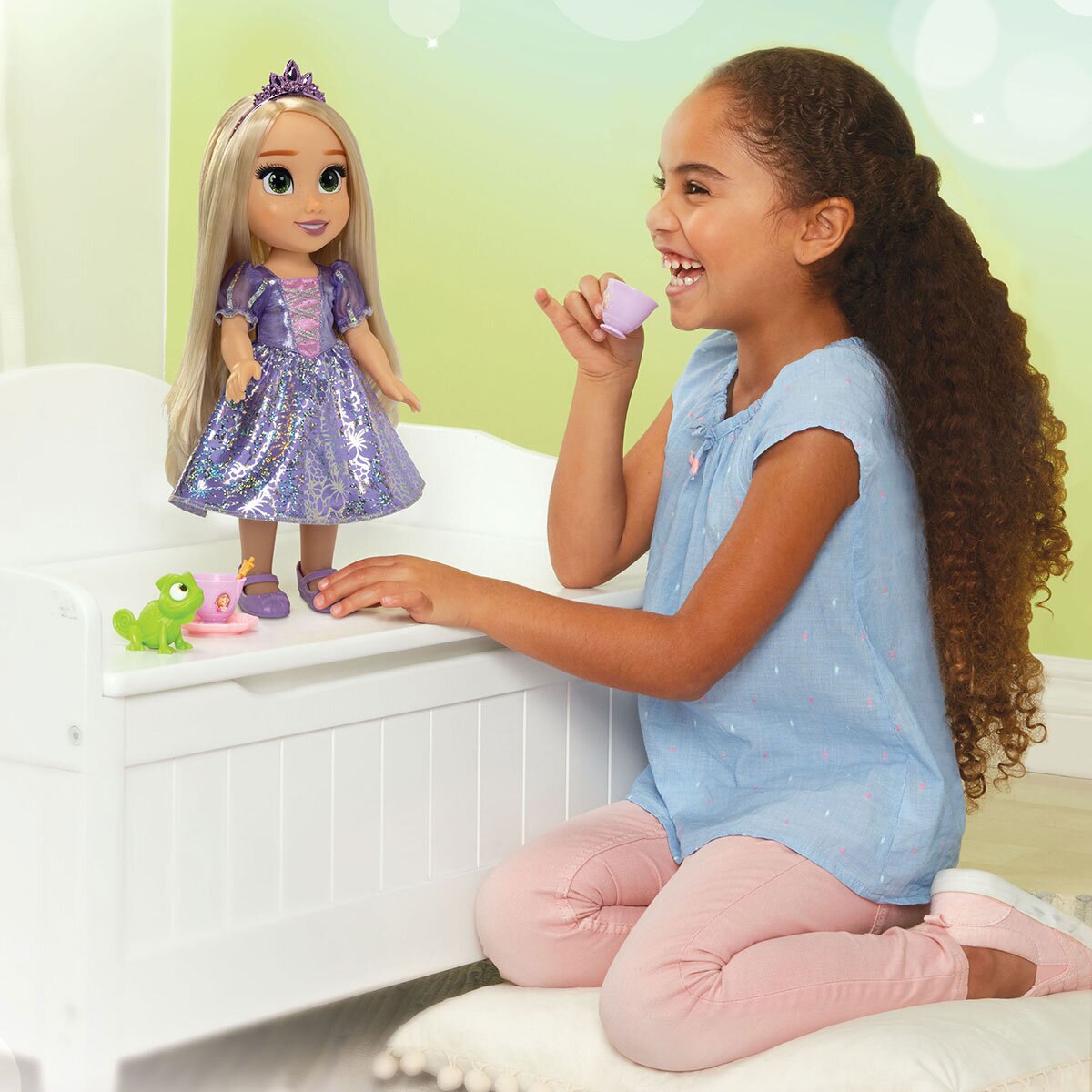 Disney Princess Royal Fashions and Friends Fashion Doll, Ariel, Moana, and Rapunzel, Ages 4+