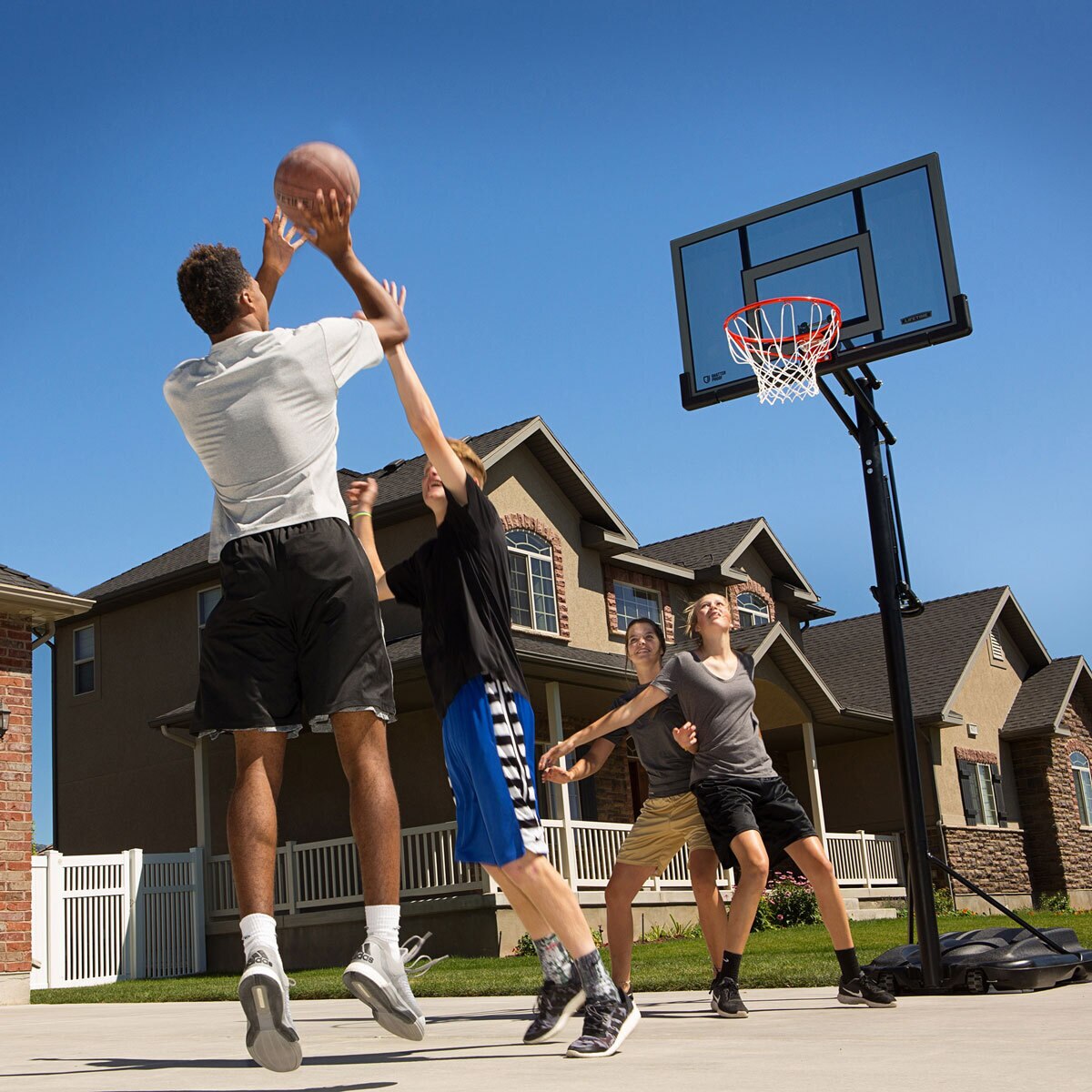 Lifetime 52 Inch (132cm) Portable Basketball Hoop Costco UK