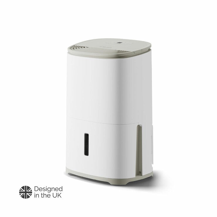 MeacoDry Arete One 12L Dehumidifier & Air Purifier in Warm Pebble