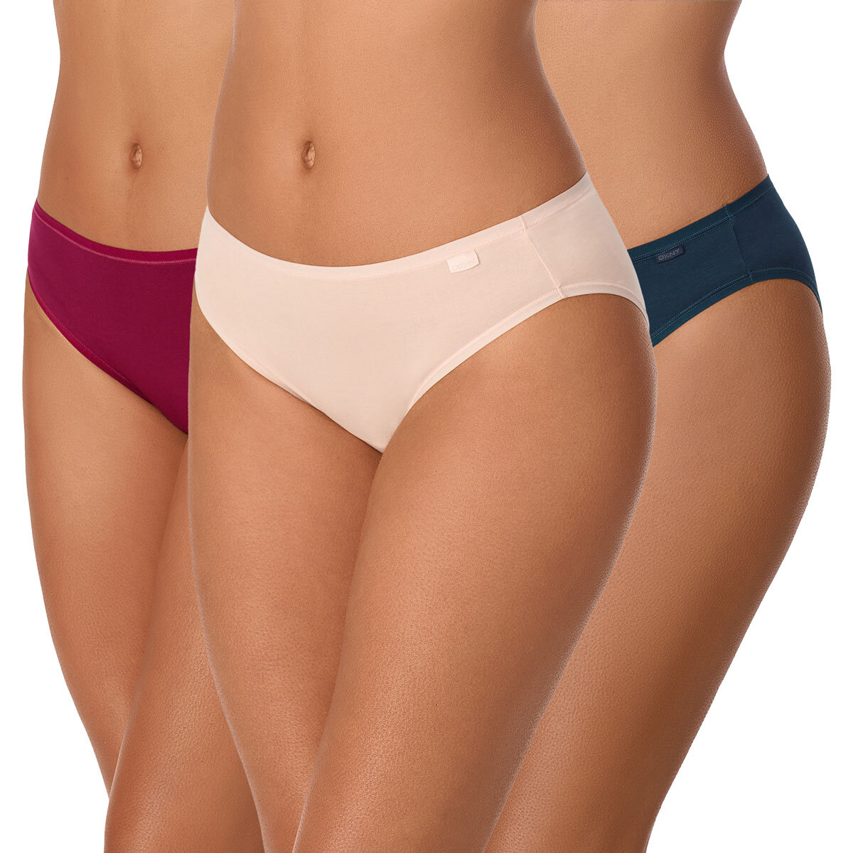 DKNY Women's Modal Bikini Brief, 5 Pack
