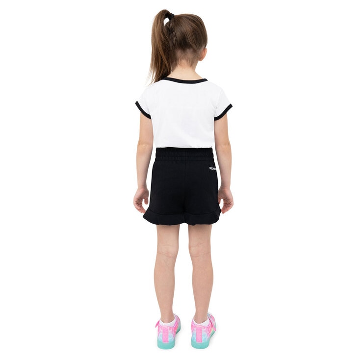 Skechers Kids Tee & Short 3 Piece Set in White, 2-3 Years