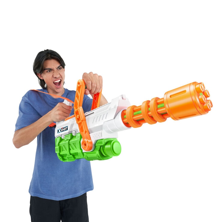 XSHOT Fast-Fill Hydro Cannon Water Blaster with Tropical Party Balloons XSHOT Fast-Fill Hydro Cannon Water Blaster with Tropical Party Balloons