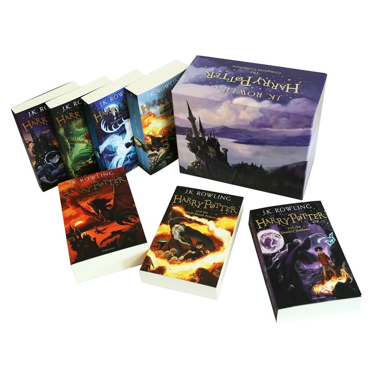 Harry Potter The Complete Collection 7 Book Box Set (7+ Years)