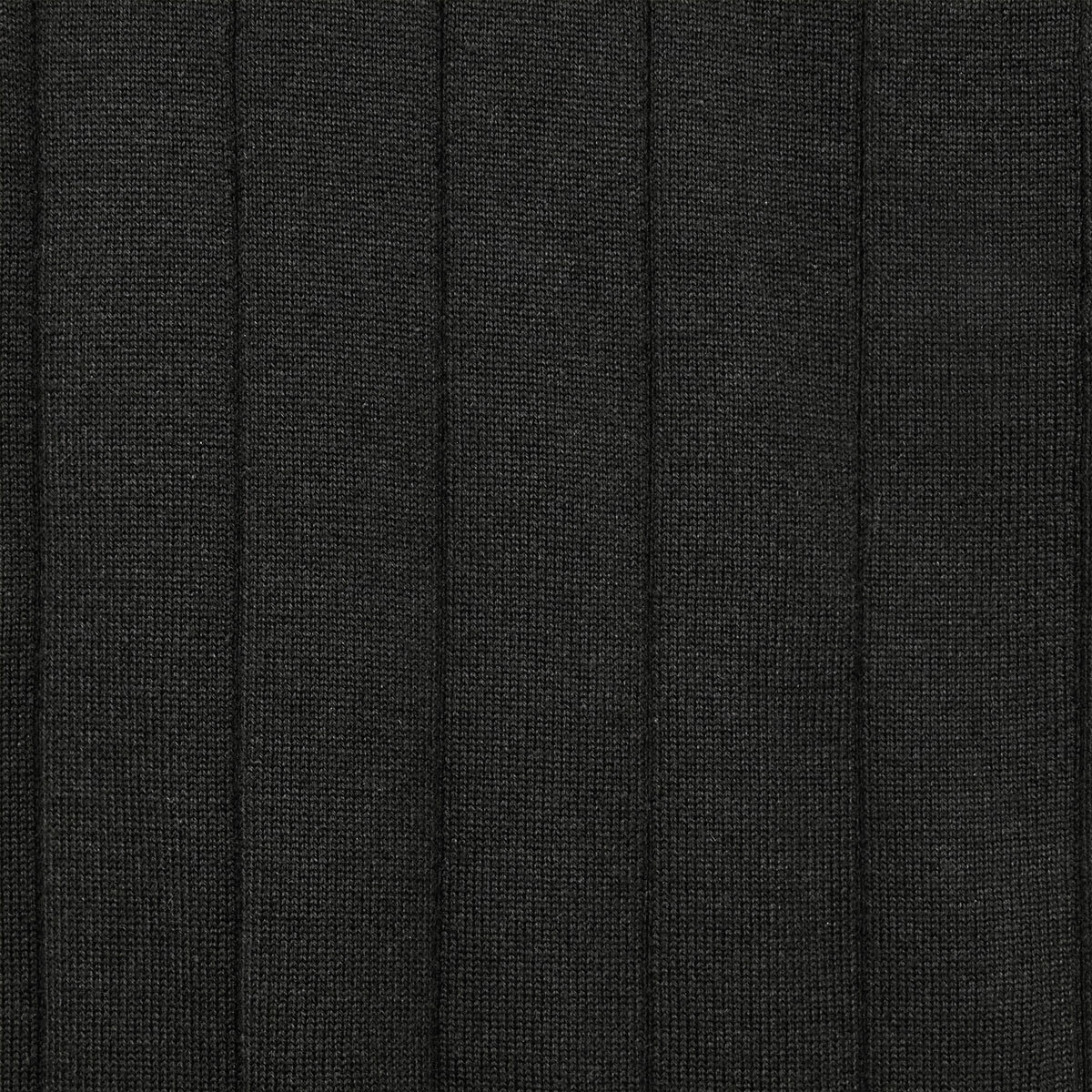 Chaps Men's Ribbed Knit Polo in Black Chaps Men's Ribbed Knit Polo in Black
