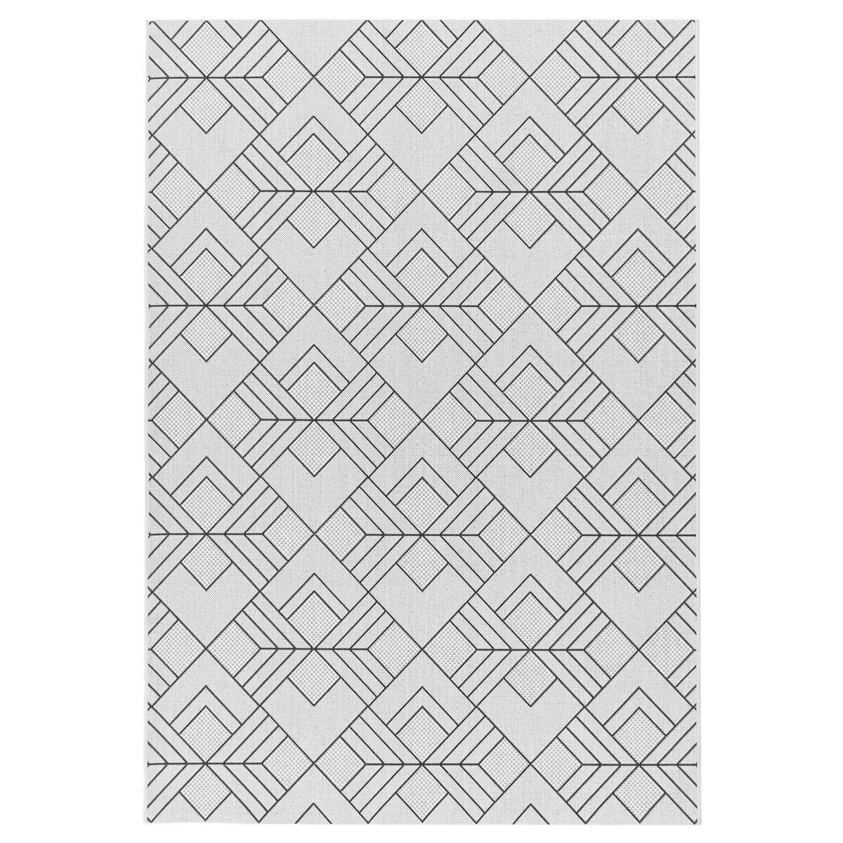 Patio Outdoor Deco Ivory Rug
