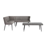 Corner bench and bench