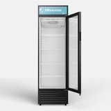 Hisense CPC381N7ABD, 343L Single Door Commercial Beverage Fridge, D Rated in Black
