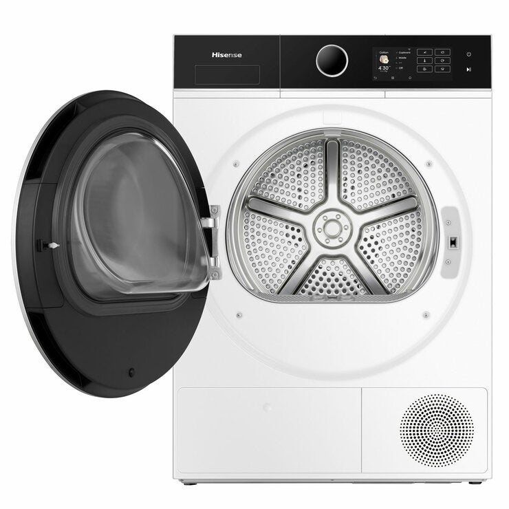 Hisense KitchenFit 5i Series DH5I904BWBC, 9kg Heat Pump Dryer, A+++ Rated in White Hisense KitchenFit 5i Series DH5I904BWBC, 9kg Heat Pump Dryer, A+++ Rated in White