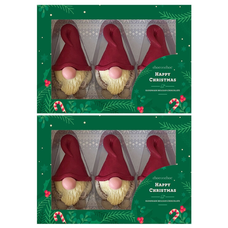 Choc on Choc Chocolate Christmas Gonks, 2 x 230g Choc on Choc Chocolate Christmas Gonks, 2 x 230g
